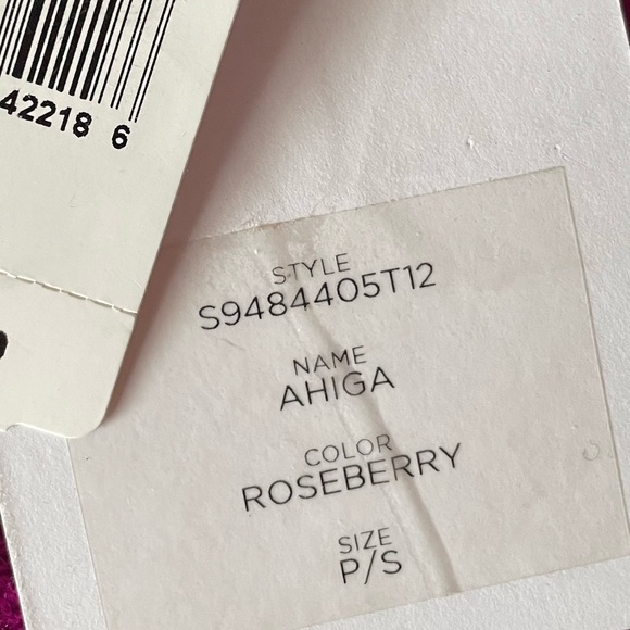 EUC Diane von Furstenberg pink Ahiga Turtleneck Poncho Sweater, P/S (O/S) - Picture 8 of 8